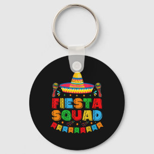 Fiesta Squad Cinco De Mayo Mexican Taco Guitar Cin Schlüsselanhänger