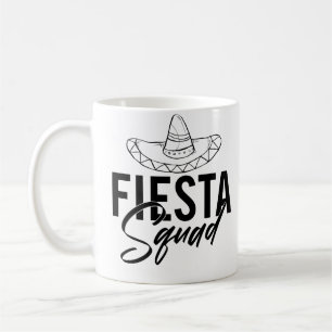 Fiesta-Squad-Fiesta-Junggesellinnenabschied-Shirts Kaffeetasse