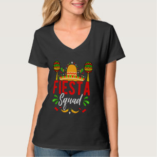 Fiesta Squad Fiesta Party Bekleidung Trinken Kultu T-Shirt