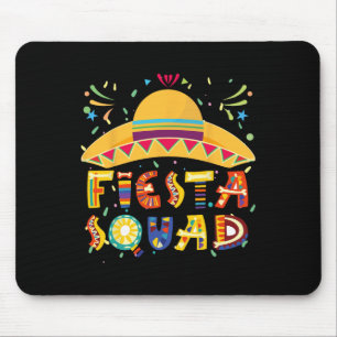 Fiesta Squad Mexiko Fiesta Taco Gitarre Cinco De M Mousepad