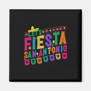 Fiesta Squad San Antonio Texas Cinco De Mayo Lasse Magnet