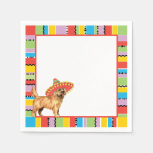 Fiesta-Steinhaufen Terrier Serviette
