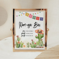 Fiesta Taco 'Bout Baby Dusche Mama Osa Bar