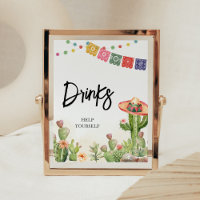 Fiesta Taco 'Bout Baby Shower Drinks