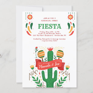 Fiesta Time Probe Dinner Einladung