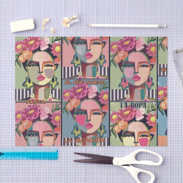 Fiesta Tissue Paper Seidenpapier (Handwerk)