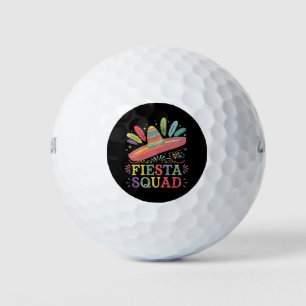Fiesta-Truppe Cinco de Mayo Familien-Matching Golfball