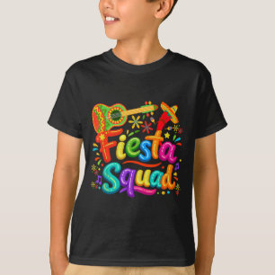 Fiesta-Truppe - Cinco de Mayo mexikanische Familie T-Shirt