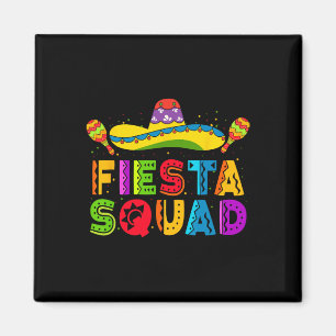 Fiesta-Truppe Cinco De Mayo Party Familie Passende Magnet