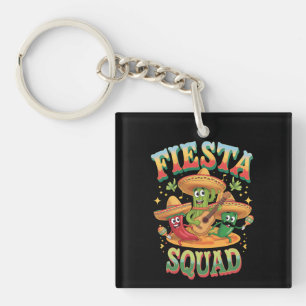 Fiesta-Truppe Lustige Cinco De Mayo Mexikanische P Schlüsselanhänger