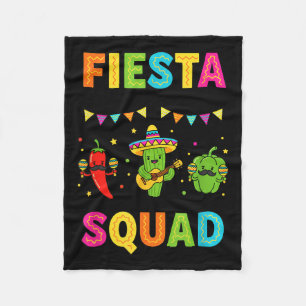 Fiesta-Truppe süßer Kaktus Pfeffer Paprika Kinder Fleecedecke