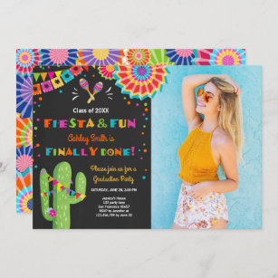 Fiesta-und Spaß-Abschluss-Einladungs-Party Einladung