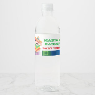 Fiesta-Wasser-Flaschen-Aufkleber Wasserflaschenetikett