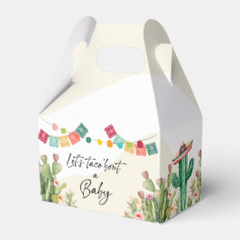 Fiesta Watercolor Cactus Mexican Party Succulent Geschenkschachtel