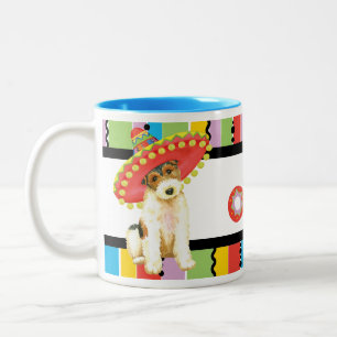 Fiesta Wire Fox Terrier Zweifarbige Tasse