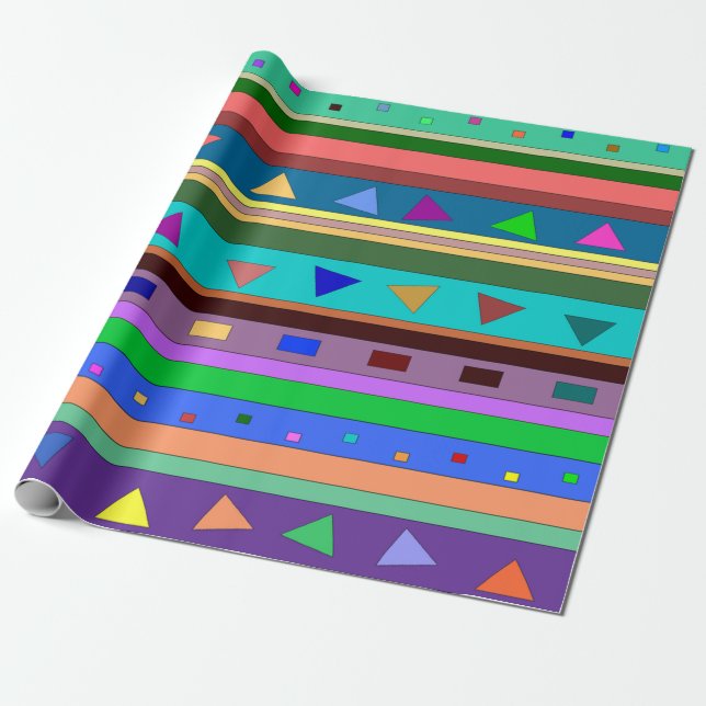 Fiesta Wrapping Paper Rolls Geschenkpapier (Ungerollt)