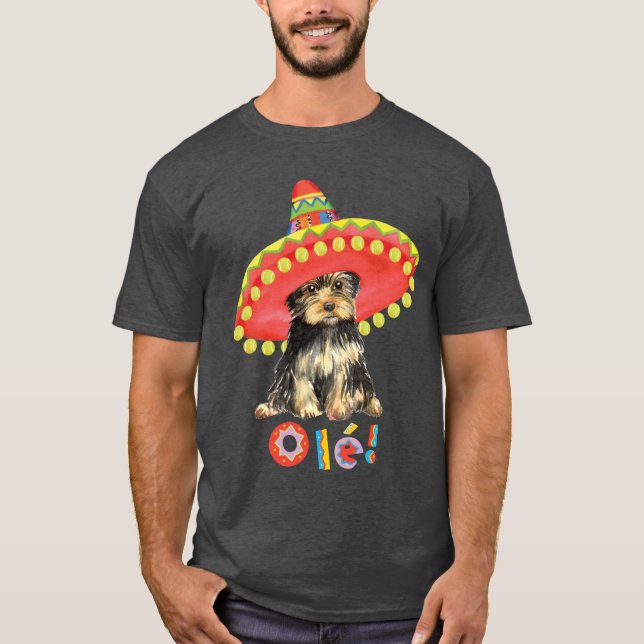 Fiesta Yorkie T-Shirt (Vorderseite)
