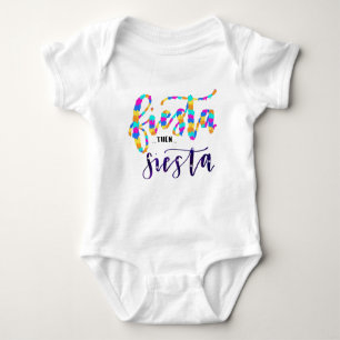 Fiestadann Siesta - Kalligraphie-Baby-Bodysuit Baby Strampler