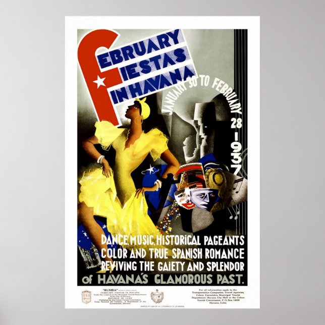 Fiestas Havana Poster (Vorne)