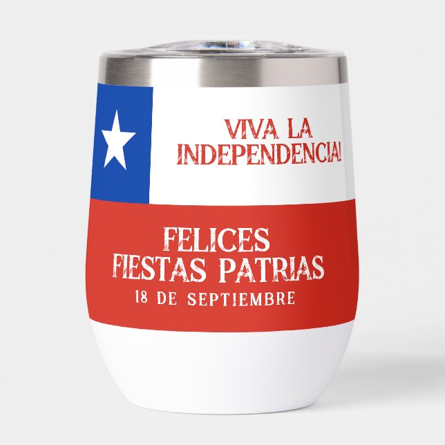Fiestas Patrias Independence Day Chile Flag (Vorderseite)