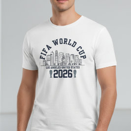 FIFA Weltmeisterschaft 2026 Skyline von Los Angele T-Shirt