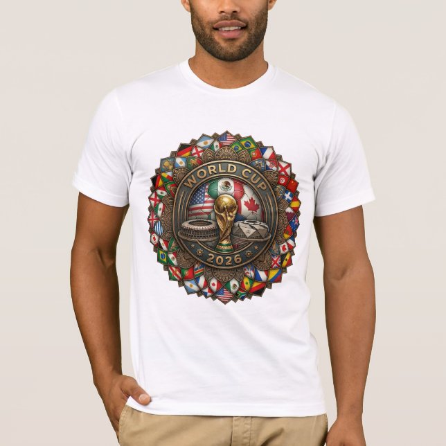 FIFA-Weltmeisterschaft 2026 T-Shirt (Vorderseite)