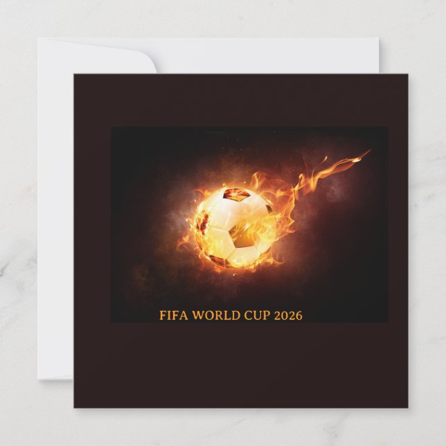 FIFA WM 2026  EINLADUNG (Vorderseite)