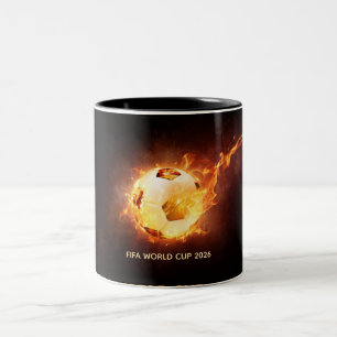 FIFA WM 2026 Schwarze Kaffeetasse