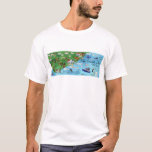 Fife Coastal Path Scotland Wasserfarbkarte Art T-Shirt<br><div class="desc">Karo diese coole Illustration von Fife in Schottland. Sie können den wunderschönen Fife Küstenstreifen, der durch die Städte führt und durch grüne Landschaften führt, spazieren gehen. Bleiben Sie auf dem Weg, um zu sehen, wie die Boote vorbeifahren oder einen der vielen Regenbogen sehen. Bist du auf diesen Pfad gegangen? Besuchen...</div>