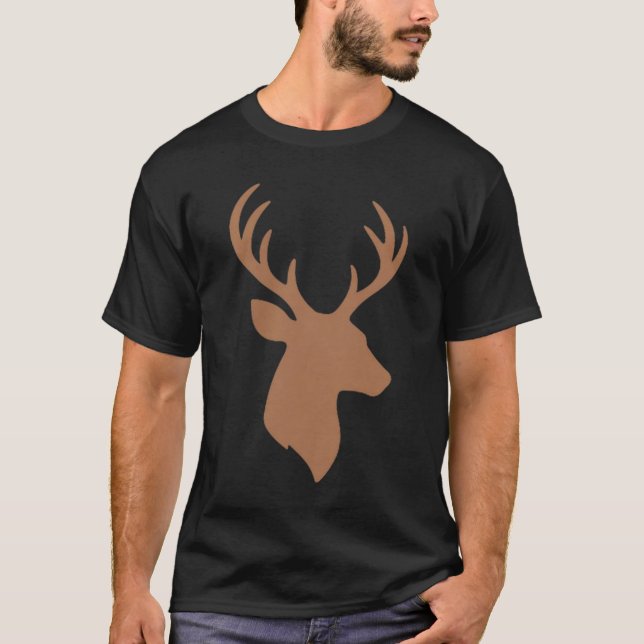 Fife Life My Family Tree Has A Stand In It Deer Hu T-Shirt (Vorderseite)