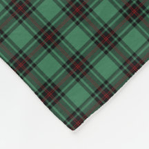 Fife Scotland District Tartan Fleece Blanket