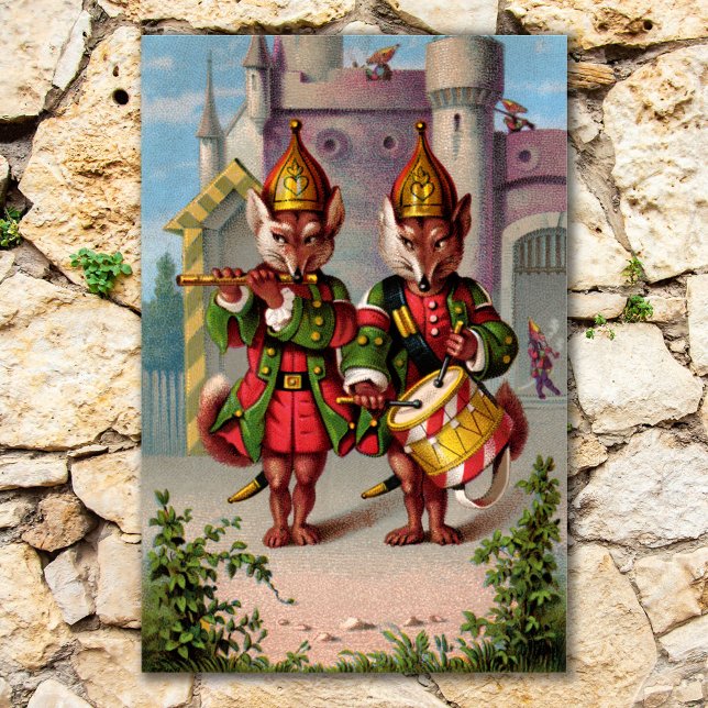 Fife- und Trommelfüchse Poster (Von Creator hochgeladen)