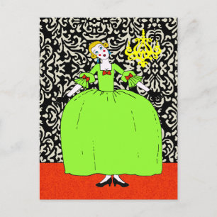 Fifi ~ ÄNDERUNG FARBE Postkarte / Einladung