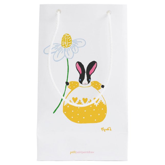 Fifi Daisy Bunny Kleine Geschenktüte (Vorderseite)
