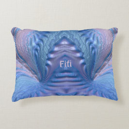 FIFI ~ SO SWEET ~ Pink Blue Fraktal Design ~ Dekokissen