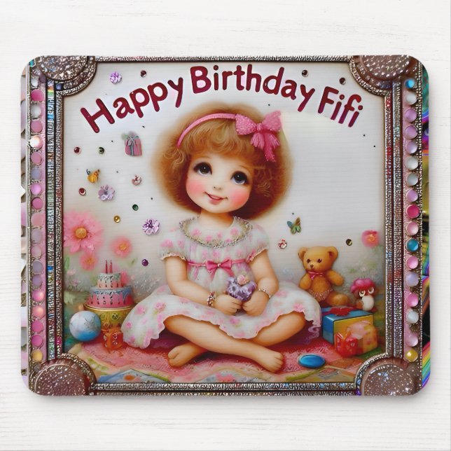 FIFI ~ Sweet Little Girl ~ Mousepad (Vorne)