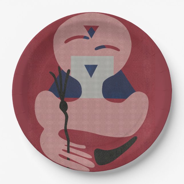 Fifteen Pappteller (Vorderseite)