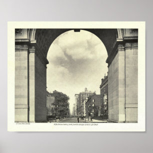 Fifth Ave, Washington Arch, New York City Poster
