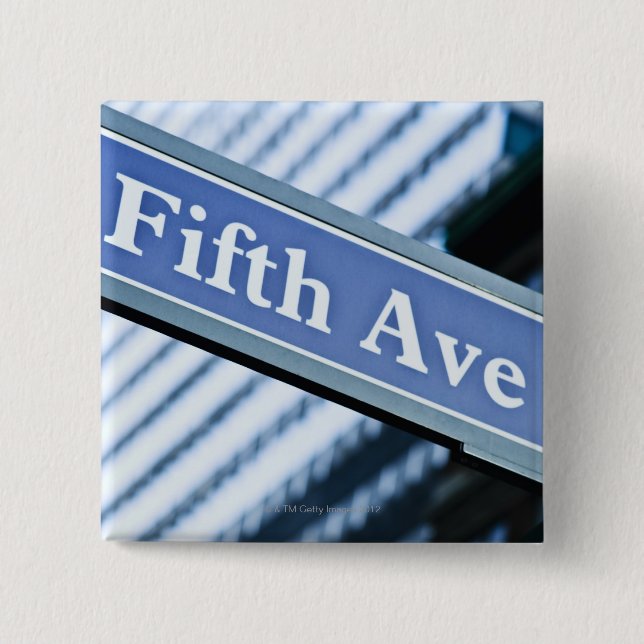 Fifth Avenue Button (Vorderseite)