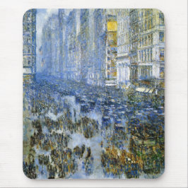 Fifth Avenue in Winter (New York City) (NYC, USA) Mousepad