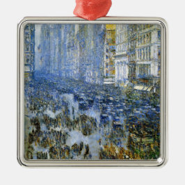 Fifth Avenue in Winter (New York City) (NYC, USA) Ornament Aus Metall