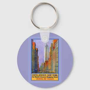 Fifth Avenue New York Weltbest Shopping St. Schlüsselanhänger