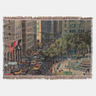 Fifth Avenue von John Falter Decke