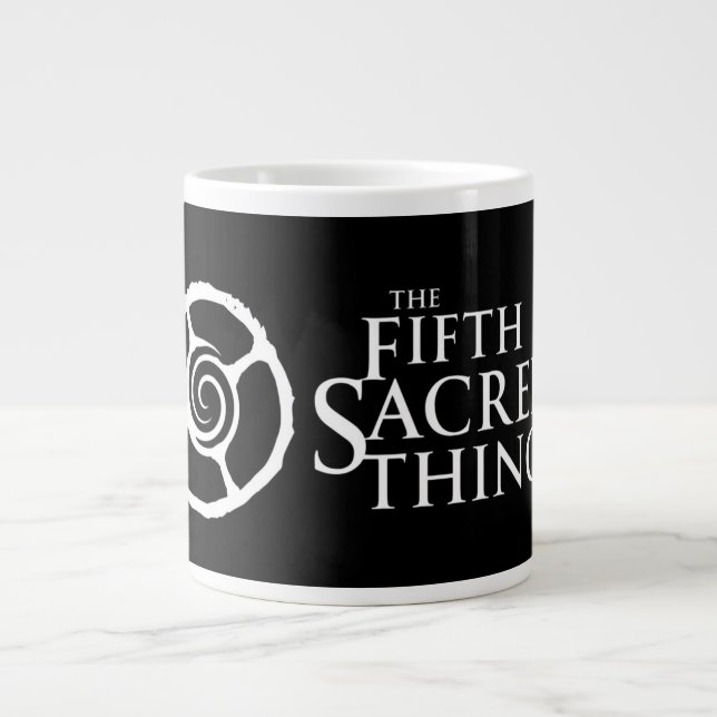 Fifth Sacinverse Spiral Logo Jumbo Tasse (Vorderseite)