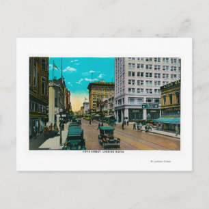 Fifth Street mit Blick nach Norden, San Diego Postkarte