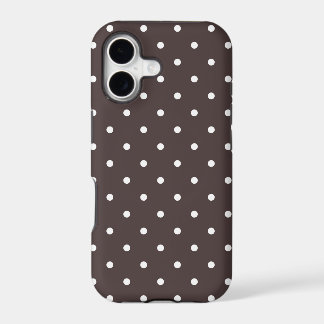 Fifties Style Brown Polka Dot iPhone 5 Fall