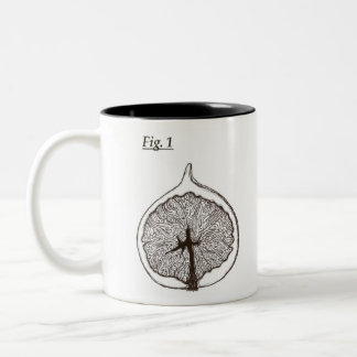 Fig. 1 zweifarbige tasse