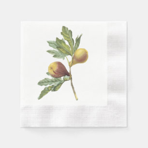 fig(Ficus violacea) von Redouté Serviette