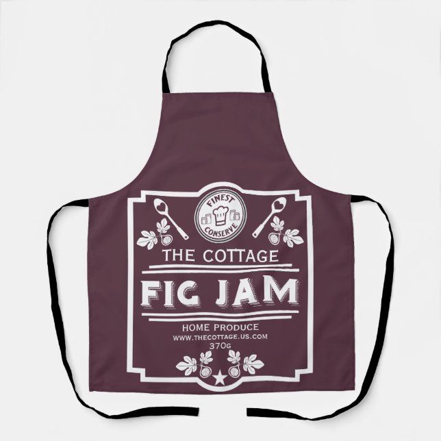 Fig Jam Seller Schürze (Vorderseite)