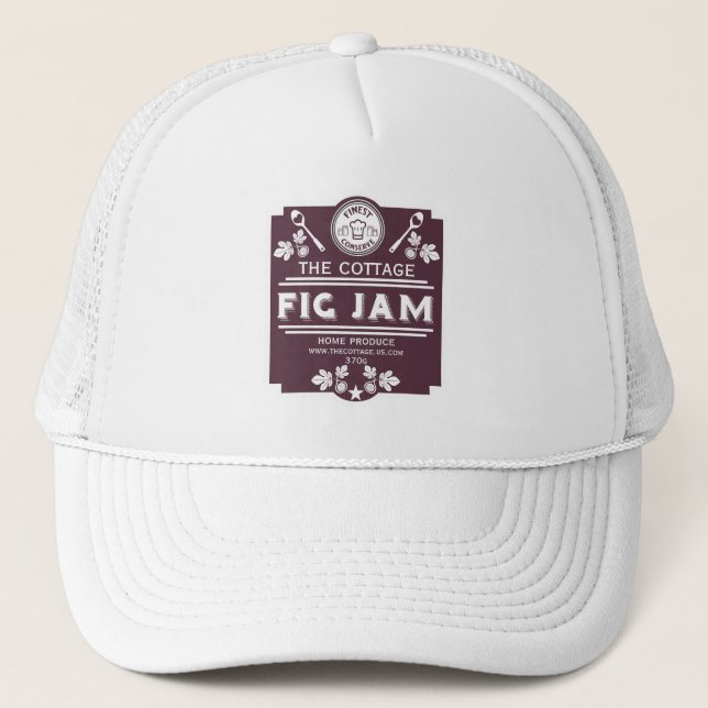 Fig Jam Seller Truckerkappe (Vorderseite)